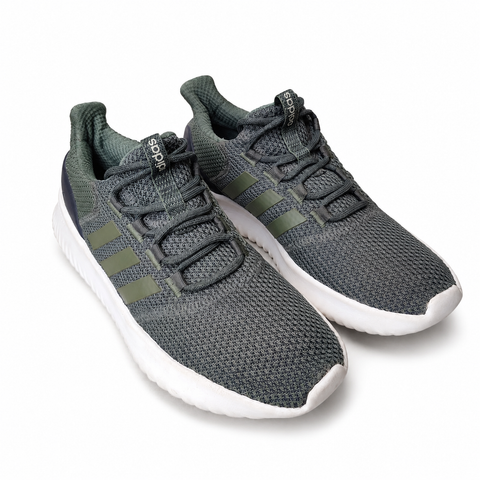 Men Olive Green Cloudfoam Ultimate Sneakers